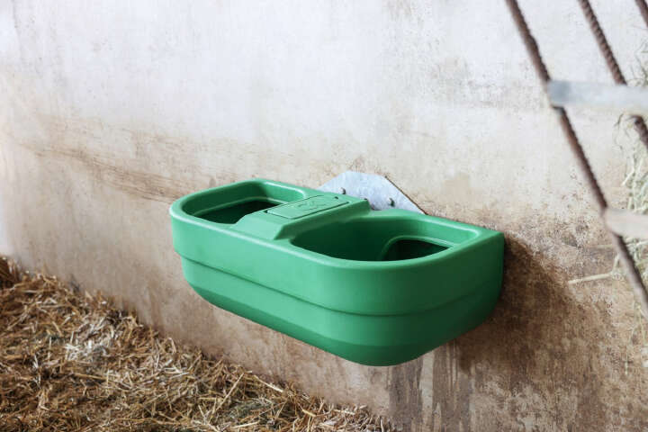 KERBL Doppel-Schwimmertränke S60 für Wand- und Rohrmontage